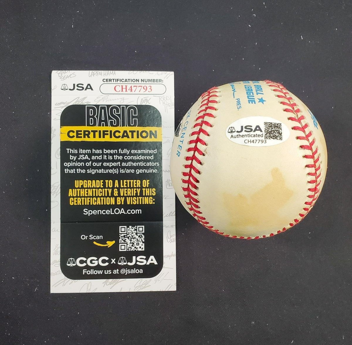 Roger Clemens Signed OAL Baseball (JSA COA) Red Sox, Yankees, Blue Jays, Astros