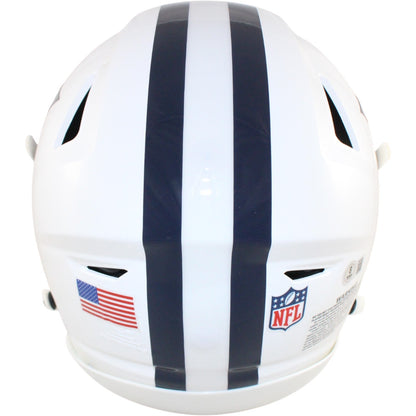 Deion Sanders Signed Dallas Cowboys Speedflex TB Helmet Beckett Witness 51753