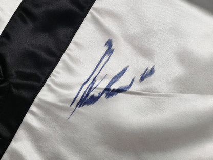 Muhammad Ali Autographed White & Black Everlast Boxing Trunks Ali Holo & PS #3