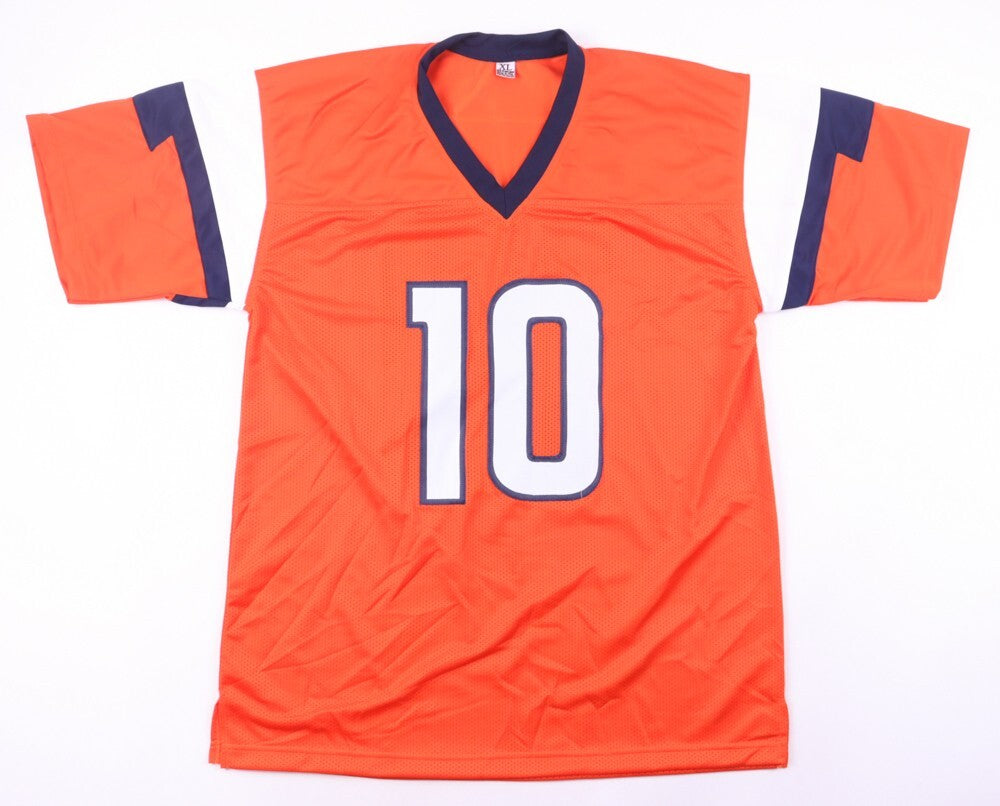 Bo Nix Signed Denver Broncos Jersey (Beckett) 2024 1st Round Pick / #12 Overall