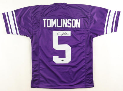 LaDainian Tomlinson Signed TCU Horned Frogs Jersey (Beckett) San Diego Chargers