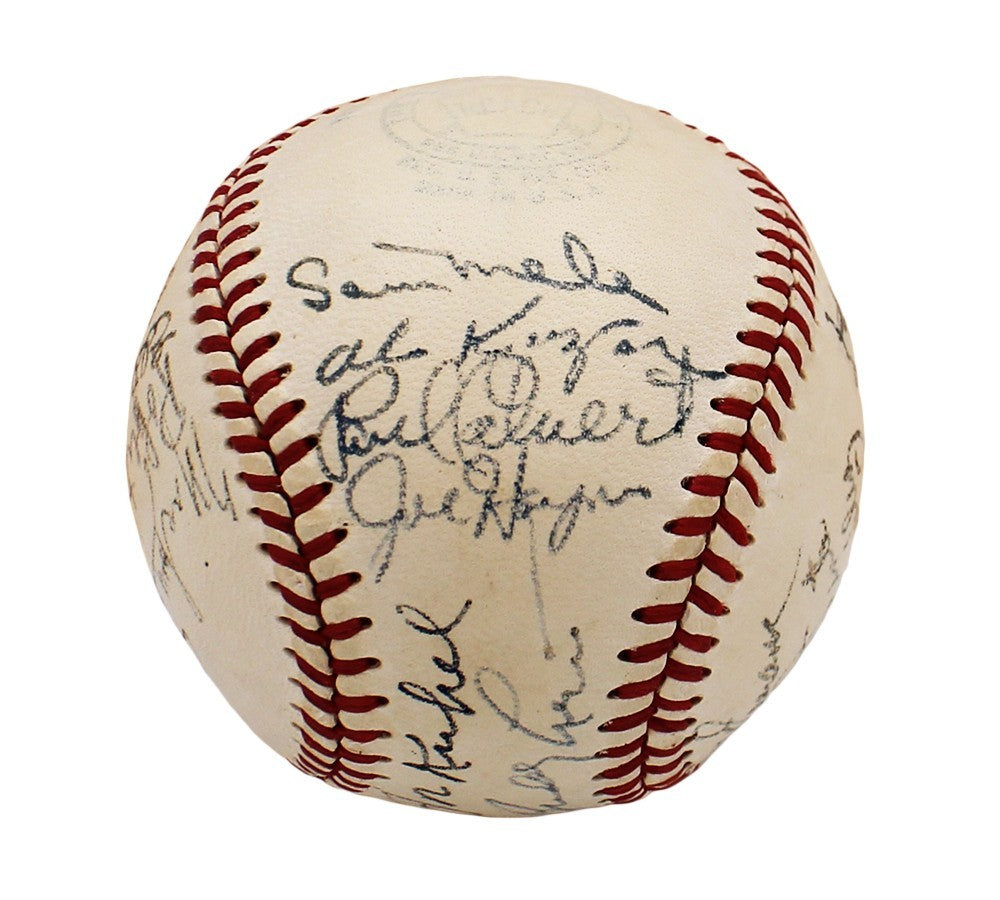 Joe Kuhel & Robert Ortiz Signed WA Senators Official American League Ball- 25 Si