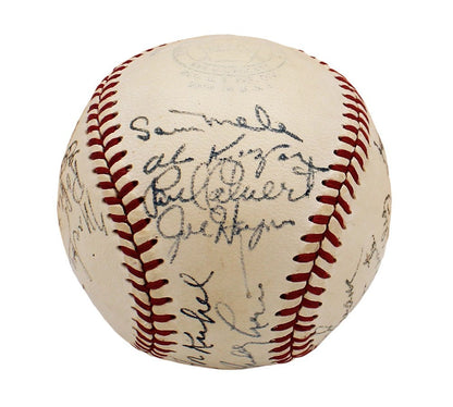 Joe Kuhel & Robert Ortiz Signed WA Senators Official American League Ball- 25 Si
