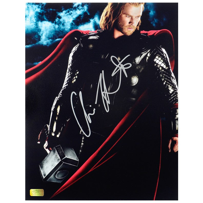 Chris Hemsworth Autographed 2011 Thor Son of Asgard 11x14 Photo