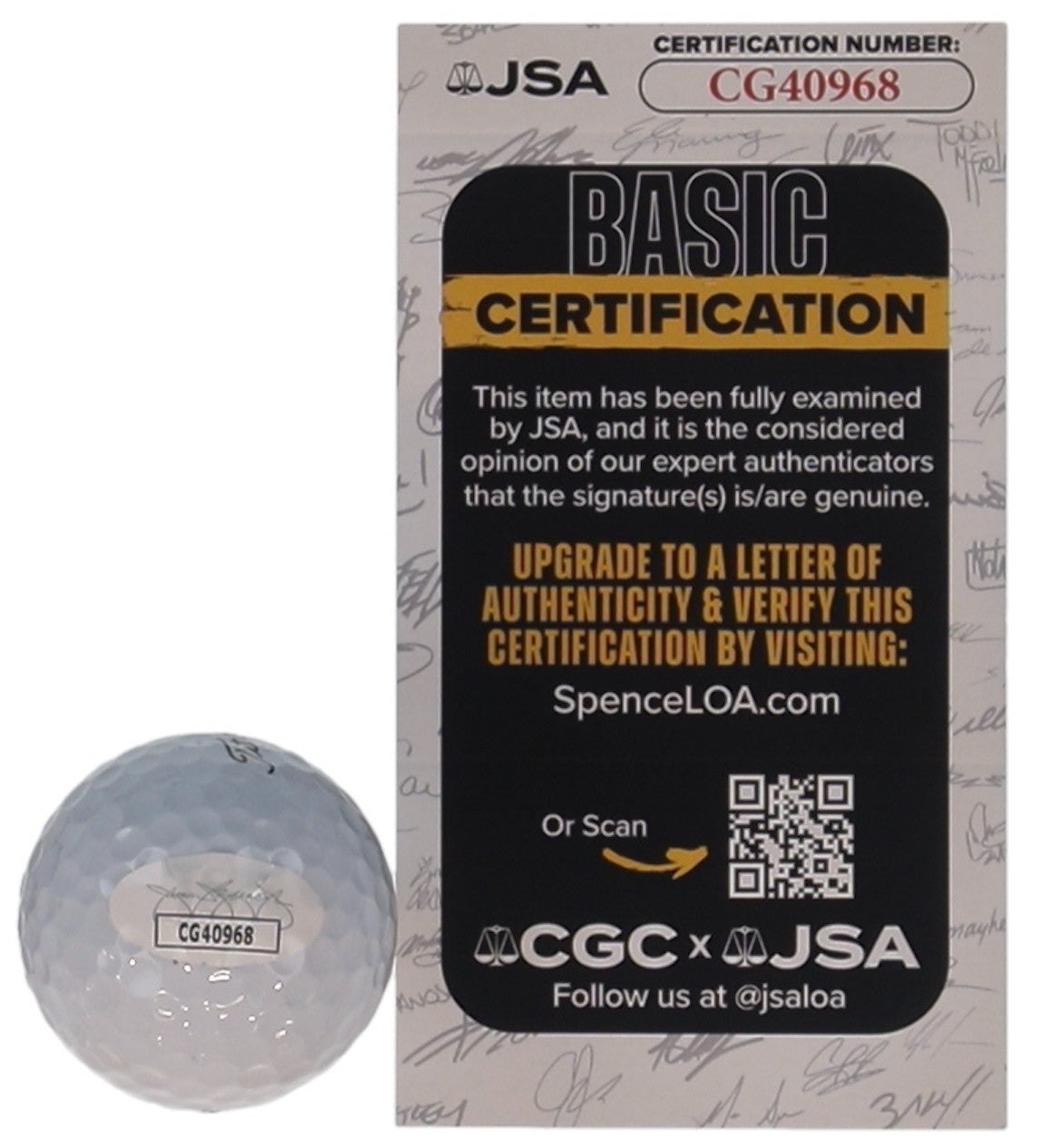 John Daly Signed Titleist Golf Ball (Beckett) 1991 PGA & 1995 PGA Open Champion