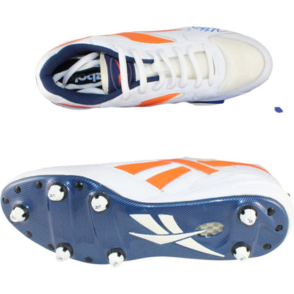 John Elway Signed Denver Broncos Reebok Sz 11.5 Game Issued '97 Cleats BAS 52861