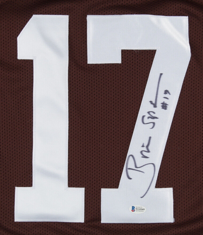 Brian Sipe Signed Cleveland Browns Jersey (Beckett) Browns Quarteback 1974-1983