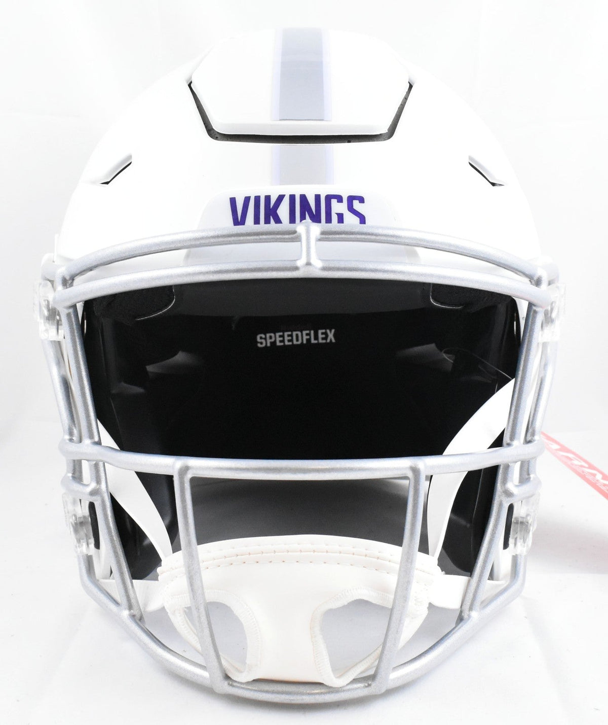 Justin Jefferson Autographed Vikings F/S Alt 2024 SpeedFlex Helmet - Beckett W