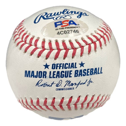 Nolan Ryan Texas Rangers Signed Rawlings Official MLB Baseball PSA/DNA
