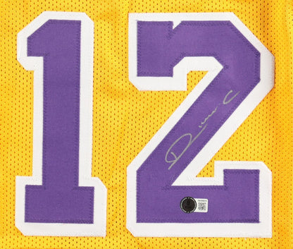 Vlade Divac Signed Los Angeles Lakers Jersey (Beckett) L A's 1989 1st Round Pick