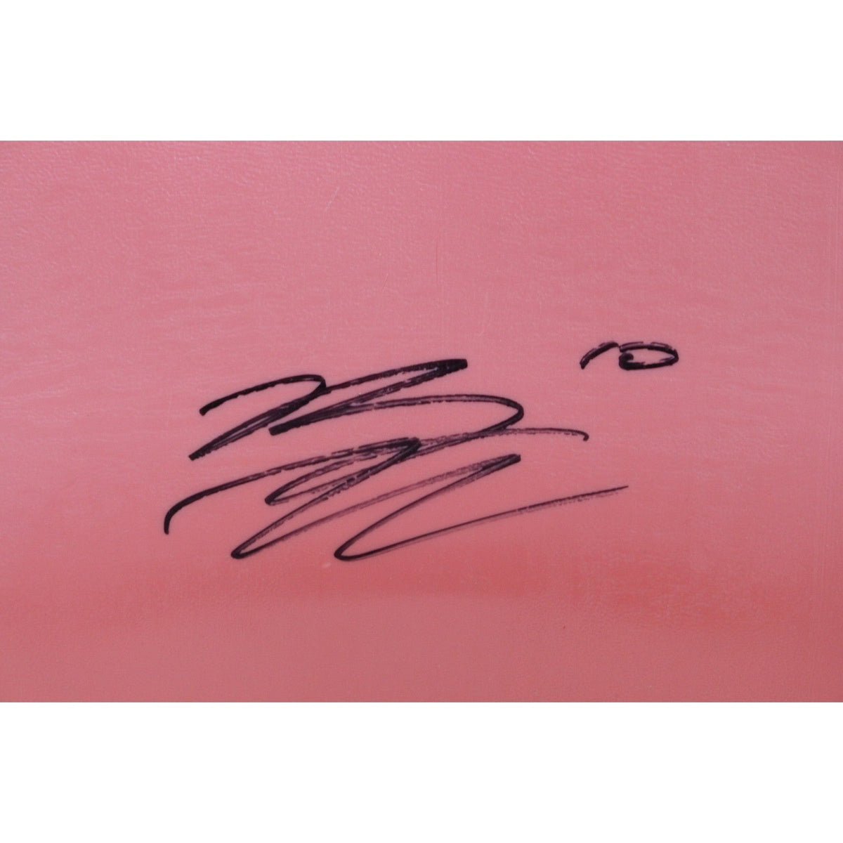 Bo Nix Autographed/Signed Denver Broncos Orange Seat Back Beckett Witness 51392