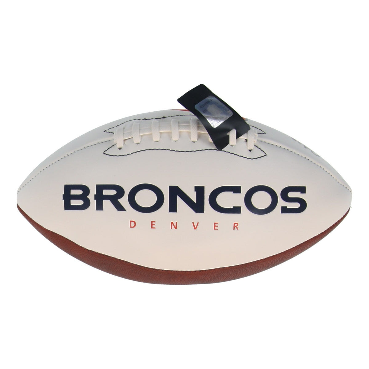 R J Harvey Signed Denver Broncos Logo Football (JSA) 2nd Round Draft Pick / UCF