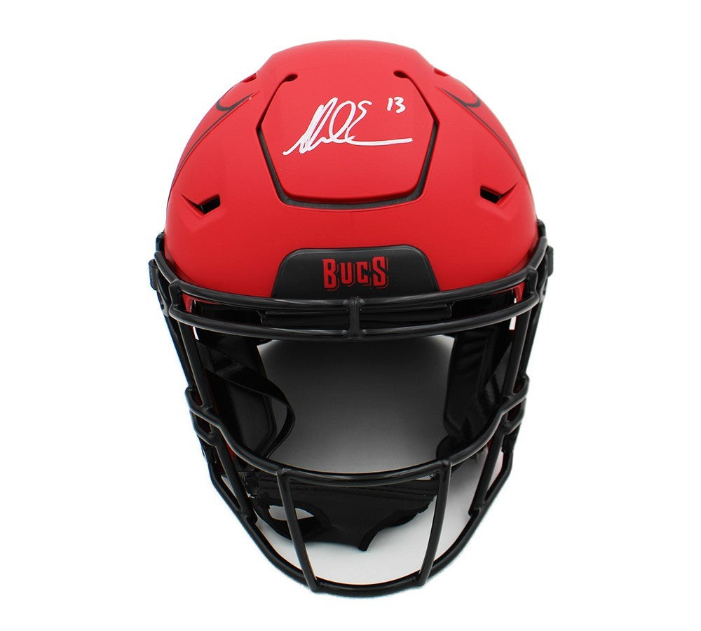 Mike Evans Signed Tampa Bay Buccaneers Speed Flex Authentic Rave NFL Helmet