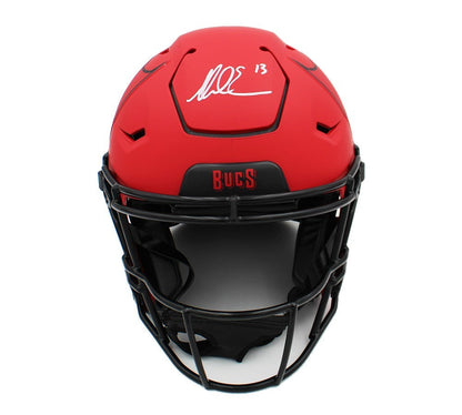 Mike Evans Signed Tampa Bay Buccaneers Speed Flex Authentic Rave NFL Helmet