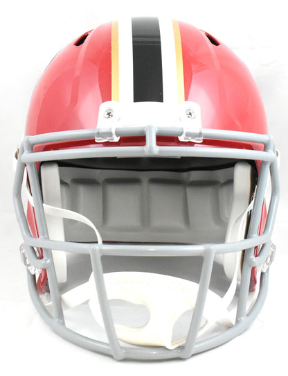 Deion Sanders Autographed Falcons 66-69 F/S Speed Helmet - Beckett W Hologram