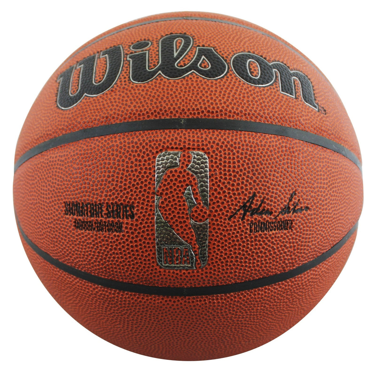 Lakers Shaquille O'Neal Signed Wilson Signature Series Basketball W/ Case BAS W