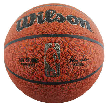 Lakers Shaquille O'Neal Signed Wilson Signature Series Basketball W/ Case BAS W