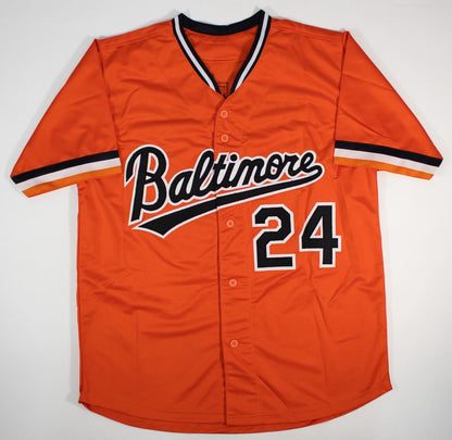 Rick Dempsey Signed Baltimore Orioles Orange Jersey Inscribed MVP 83 WS /JSA COA
