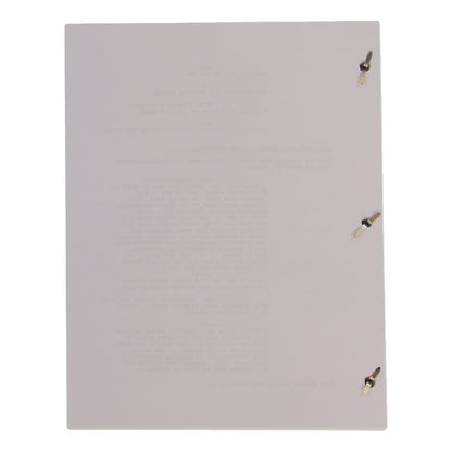Charlie Sheen (Ricky Vaughn) Signed "Major League" Movie Script (JSA) 1989 Movie