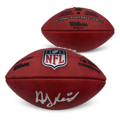 Andy Reid Chiefs Autographed NFL Authentic Duke Game Signed Football Beckett COA