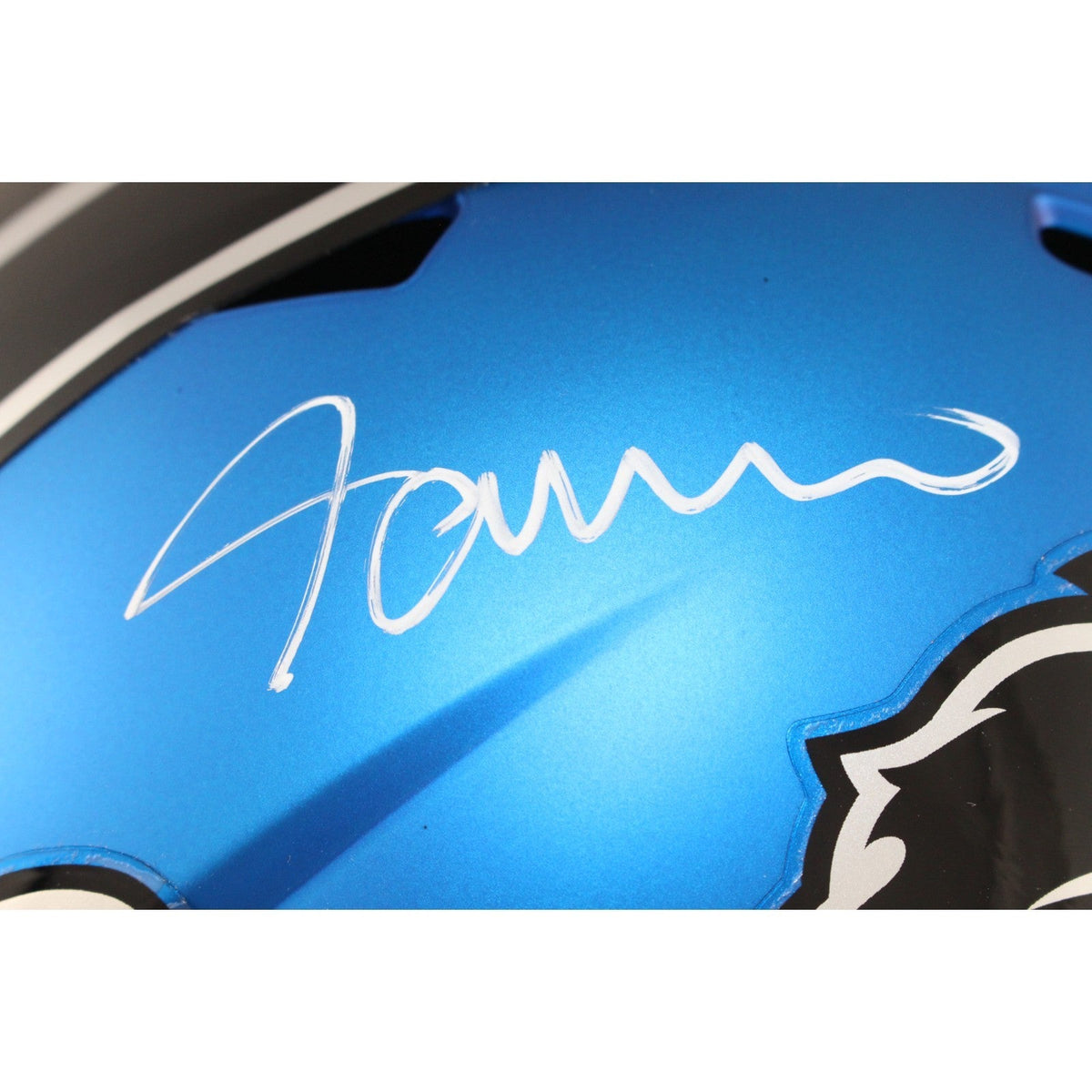 Jameson Williams Autographed Detroit Lions F/S 24 Alt Helmet Beckett 51296