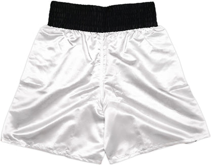 Muhammad Ali Autographed White & Black Everlast Boxing Trunks Ali Holo & PS #3
