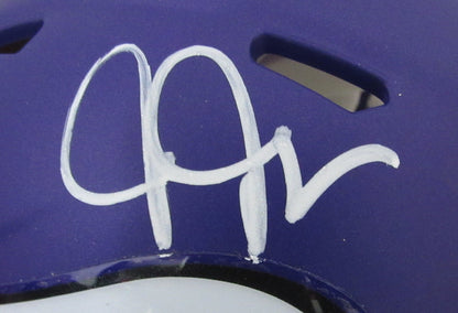 Justin Jefferson Signed/Autographed Mini Football Helmet Vikings PROVA 200048
