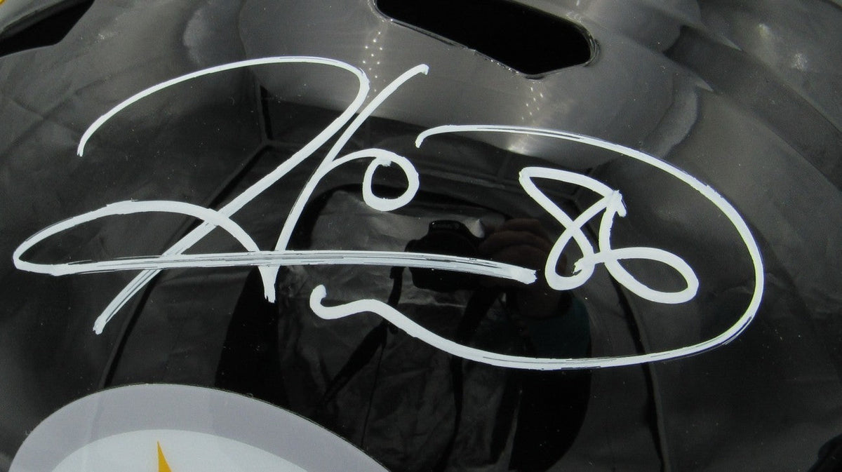 Hines Ward Signed/Auto Steelers Speed Full Size Replica Helmet Beckett 156754