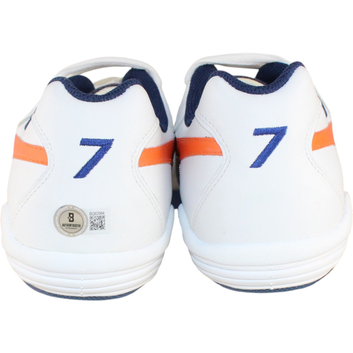 John Elway Signed Denver Broncos Reebok Sz 11.5 Game Issued '97 Cleats BAS 52861