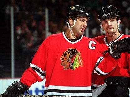 Chris Chelios Signed Chicago Blackhawks Jersey Inscribed "HOF 2013" (JSA COA)