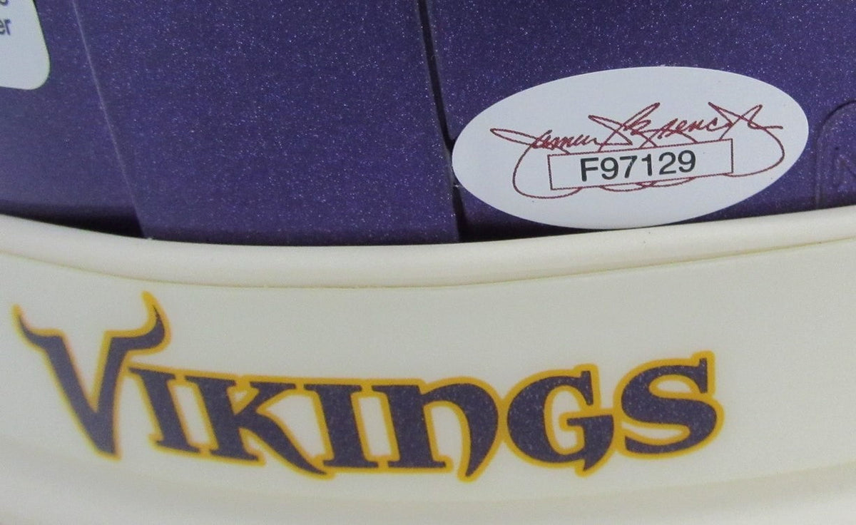 Adrian Peterson Signed Full Size Proline Authentic Helmet Vikings JSA 200953