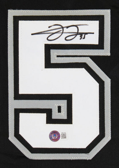 Frank Thomas Authentic Signed Black Pro Style Framed Jersey BAS Witnessed