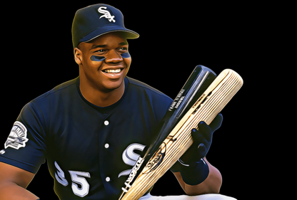 Frank Thomas Signed Rawlings Adirondak Pro Bat (JSA) Chicago White Sox HOF DH/1B