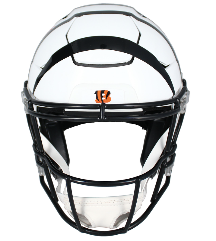 Ja'Marr Chase Autographed Bengals "24 Triple Crown" Speedflex Helmet Beckett