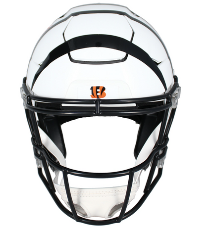 Ja'Marr Chase Autographed Bengals "24 Triple Crown" Speedflex Helmet Beckett