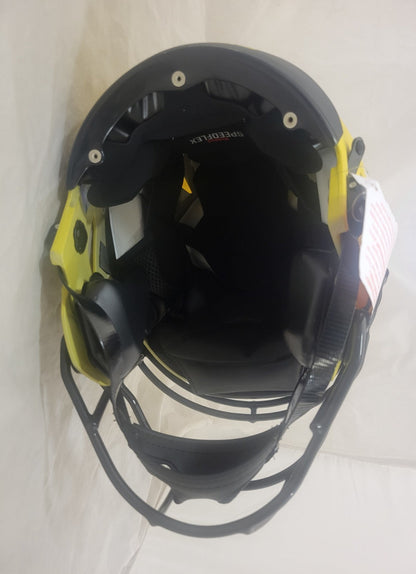 JUSTIN HERBERT SIGNED LOS ANGELES CHARGERS RAVE SPEEDFLEX HELMET FANATICS QR