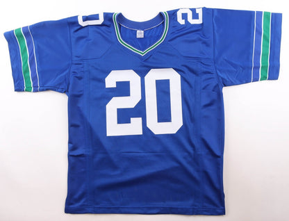 Julian Love Signed Seattle Seahawks Jersey (JSA COA) 2019 4th Rnd Pck Notre Dame