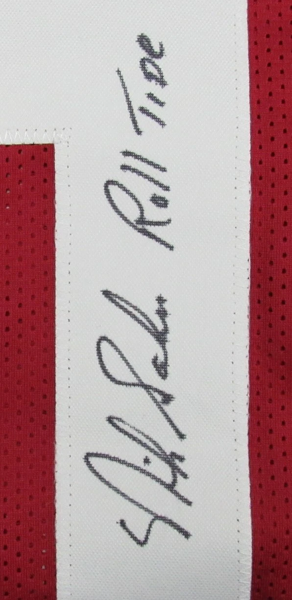 Nick Saban Alabama Autographed Football Jersey PSA/DNA 192675