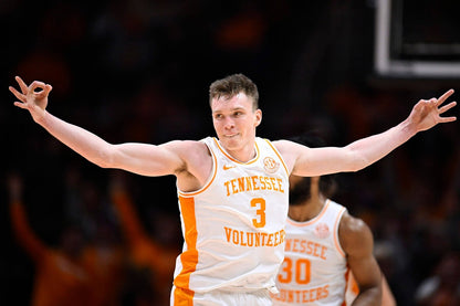 Dalton Knecht Signed Tennessee Volunteers Jersey (JSA COA) L.A. 2024 1st Rnd Pck