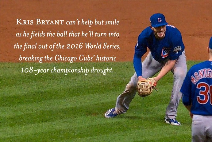 Kris Bryant Signed ML Baseball (Beckett) 2016 Chicago Cubs Championship 3rd Base