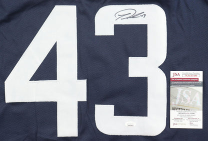 Tom Wilson Signed Washington Capitals Jersey (JSA COA) 2018 Stanley Cup Champ