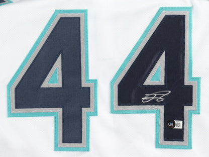 Julio Rodriguez Signed Seattle Mariners Jersey (Beckett) 2022 ROY Outfielder