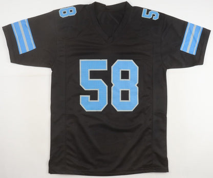 Penei Sewell Signed Detroit Lions Alternate Jersey Beckett 2021 #7 Draft Pick OT