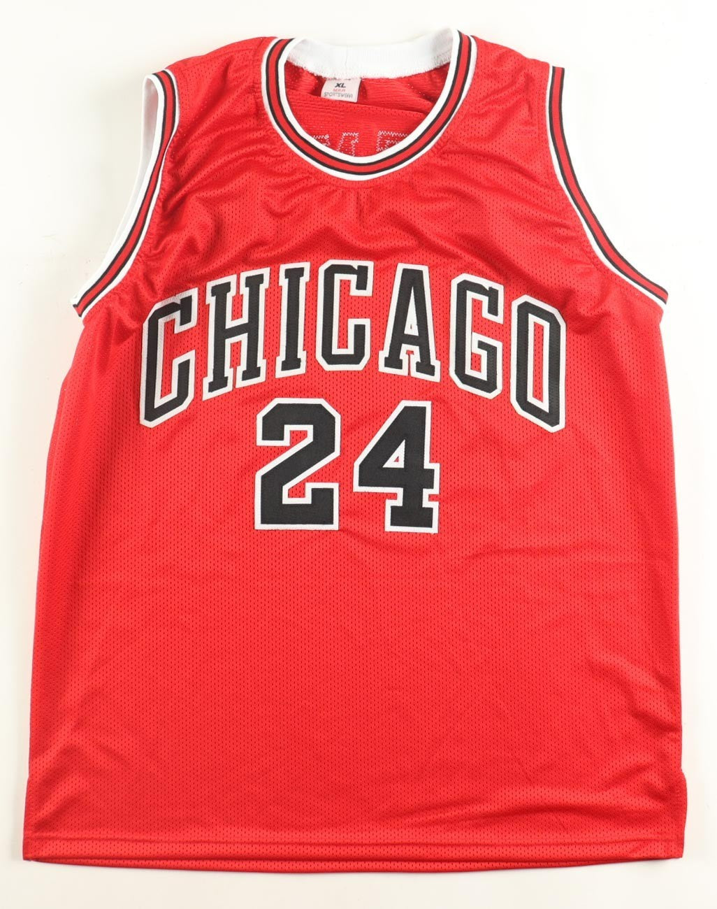 Noa Essengue Signed Bulls Jersey (Beckett) Chicago 2025 1st Rnd Pick #12 Overall