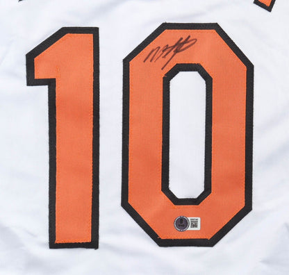 Miguel Tejada Signed Baltimore Orioles Jersey (Beckett QR) 6xAll Star Shortstop