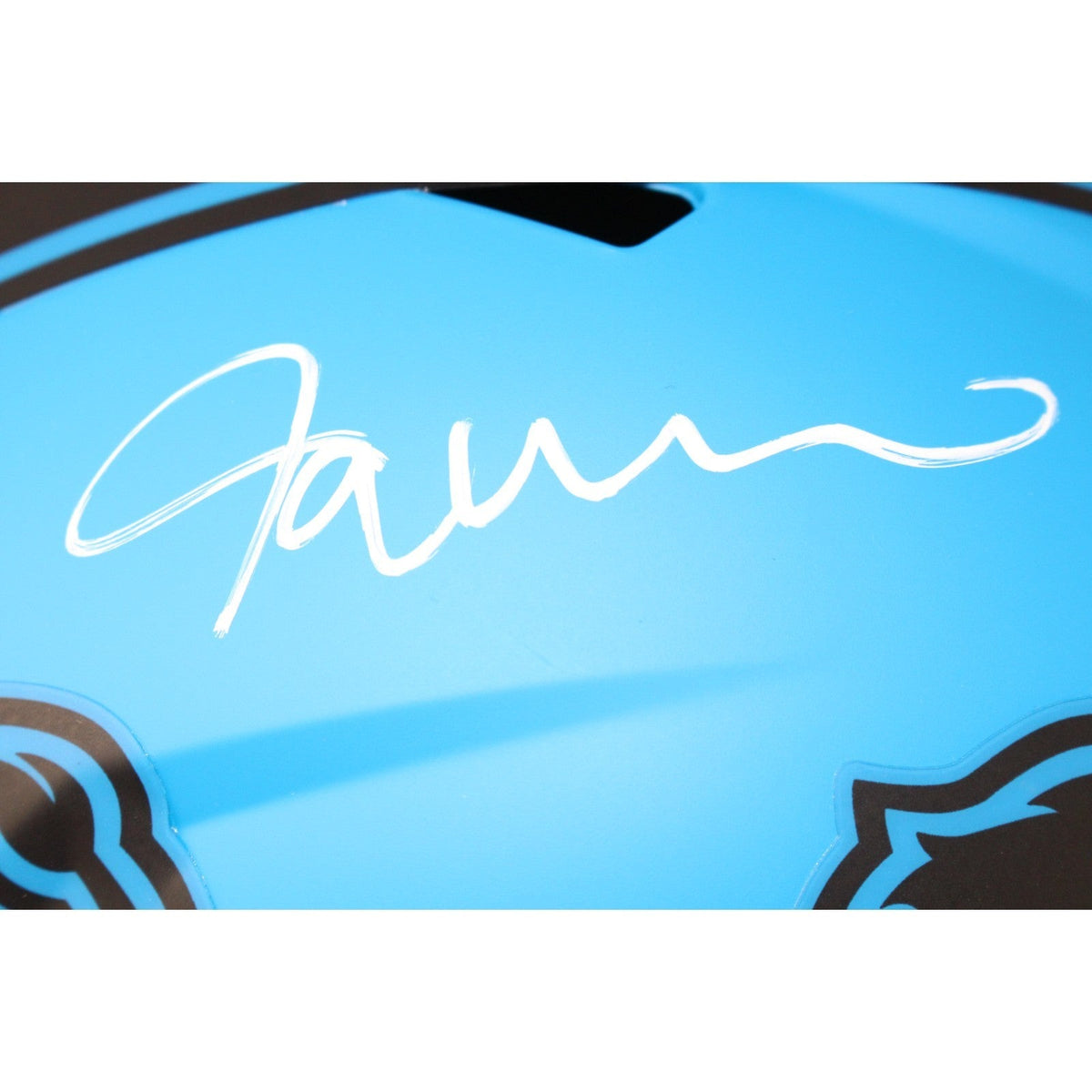 Jameson Williams Autographed Detroit Lions F/S Rave Helmet Beckett 51300