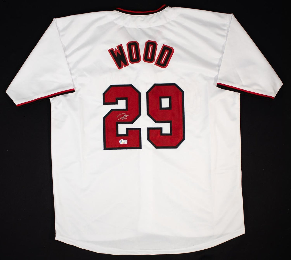 James Wood Signed Washington Nationals Jersey /Beckett/ 2025 All Star Outfielder