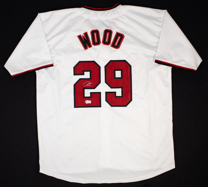 James Wood Signed Washington Nationals Jersey /Beckett/ 2025 All Star Outfielder