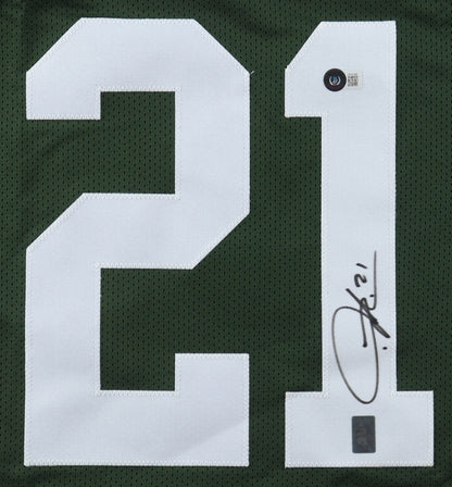 LaDainian Tomlinson Signed New York Jets Jersey (Beckett) 5xPro Bowl Running Bck