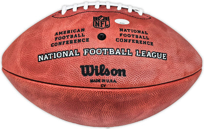 KAM CHANCELLOR AUTOGRAPHED NFL LEATHER FOOTBALL SEAHAWKS MCS 220820